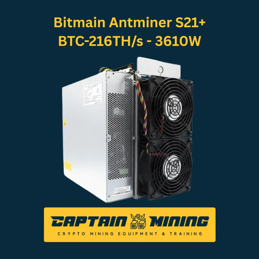 Antminer S21+ 216TH/s – Mineur Bitcoin ASIC Bitmain Image secondaire du produit