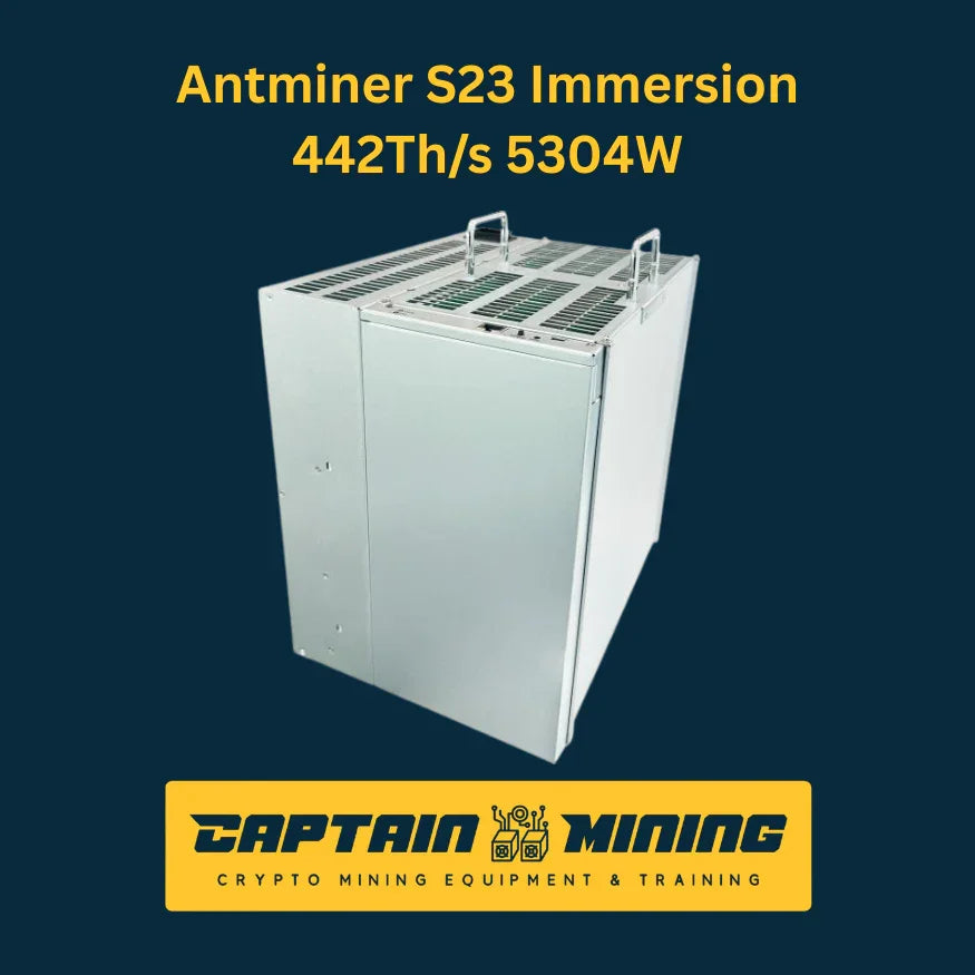 Bitmain Antminer S23 Immersion 442TH/s 5304W Bitcoin Miner for Sale - Immersion Cooling ASIC - CaptainMining