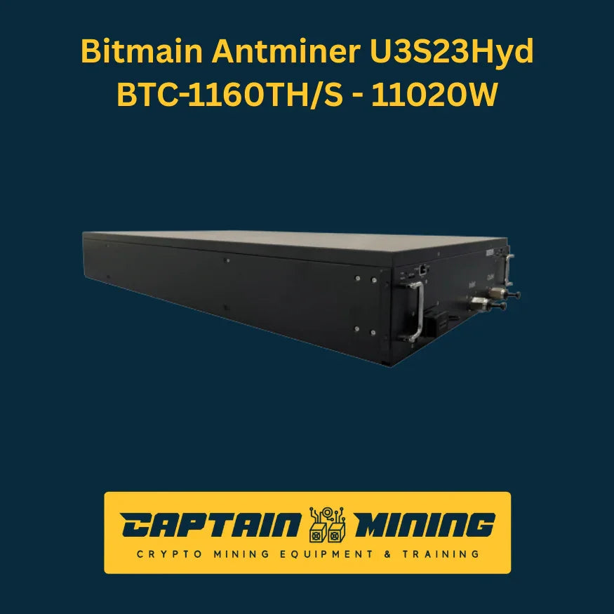 Refroidissement hydrodynamique pour mineur Bitcoin Bitmain Antminer U3S23Hyd. 1160Th 11020W Image secondaire du produit