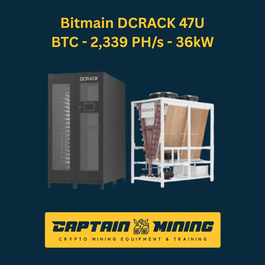 Bitmain DCRACK 47U BTC-2,339 PH/s 36kW - Bitcoin Immersion Mining Container - CaptainMining Main image