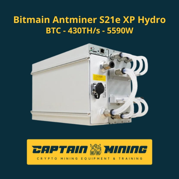 Antminer S21e XP Hydro 430TH/s – Bitmain Hydro Bitcoin ASIC Miner | Buy Now Imagen secundaria del producto