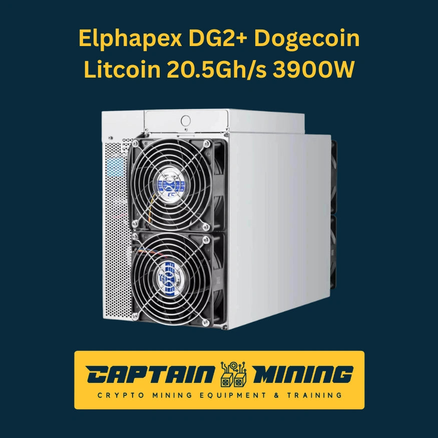 Elphapex DG2+ 20.5Gh/s 3900W Dogecoin Litcoin Bells Miner Secondary image