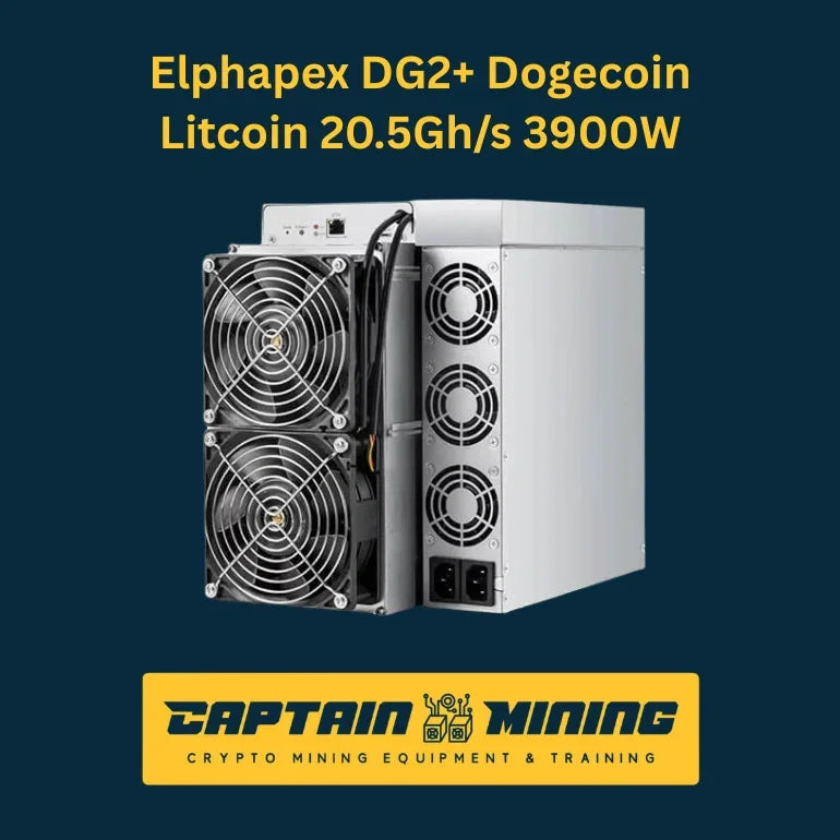 Elphapex DG2+ Dogecoin Litecoin 20.5GH/s 3900W - DOGE LTC Cryptocurrency Miner - CaptainMining