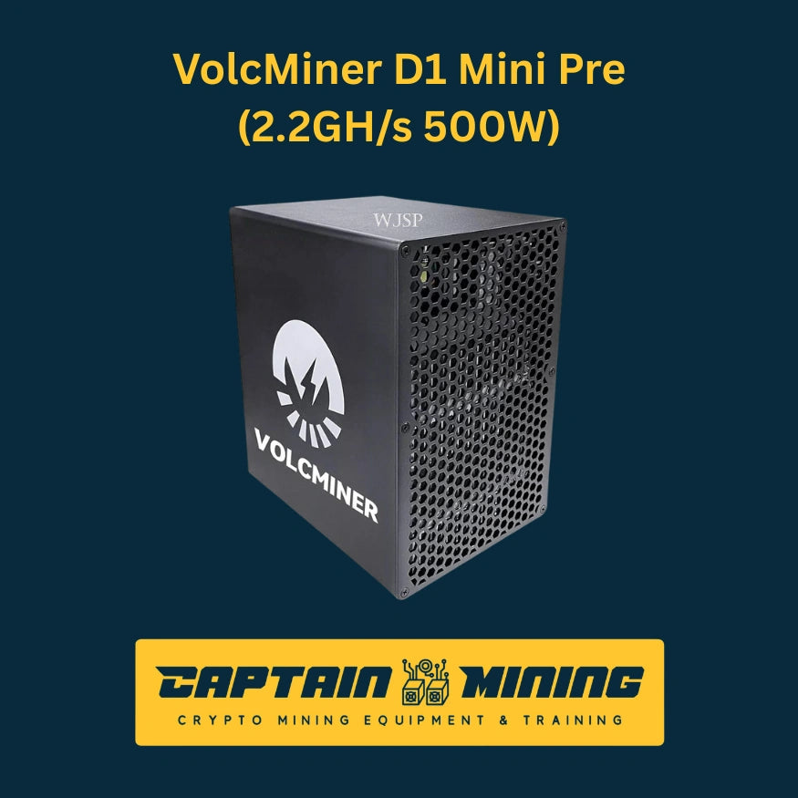 VolcMiner D1 Mini Pre 2.2Gh/s 500W Litecoin Dogecoin Bells Miner Secondary image