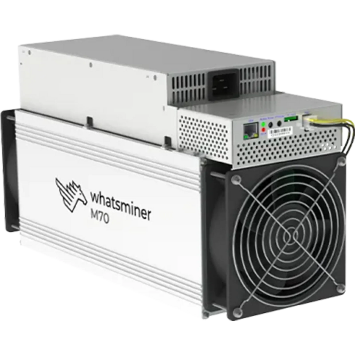 WhatsMiner M70S+ 244–280 TH/s — MicroBT air-cooled Bitcoin ASIC miner